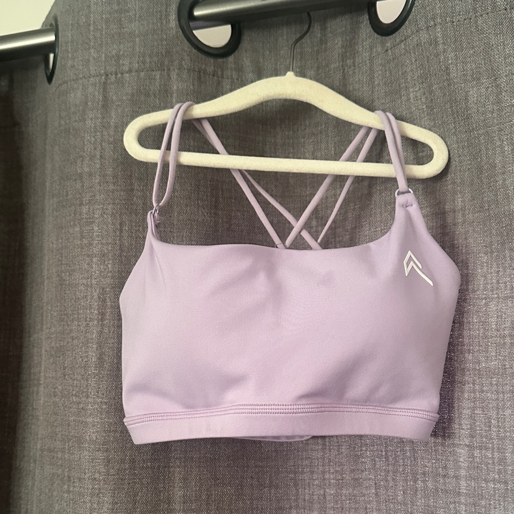 Oner Active Everyday Cross Over Bralette
 Color: Wisteria Purple
Size: S
